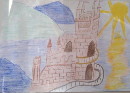 Крым рисунки детей