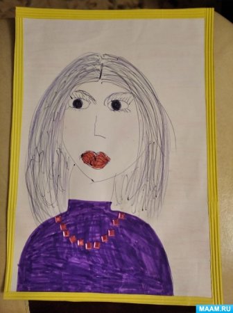 Портрет мамы