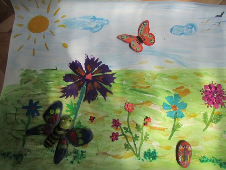 Рисование в старшей группе на тему лето