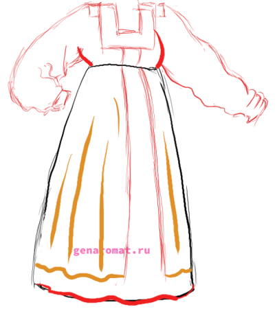 Русский народный костюм мужской