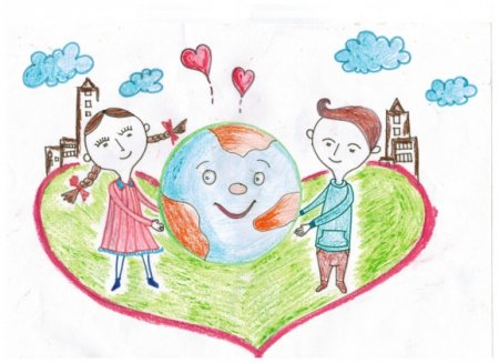 Рисование на тему доброта