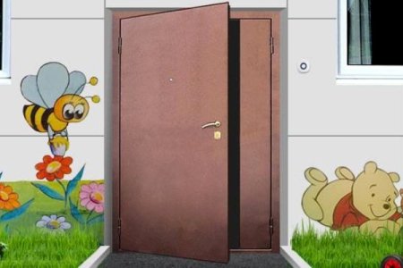 Дверь в группу детского сада