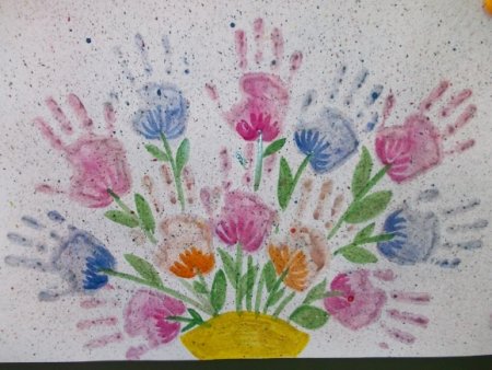 Букет рисунок