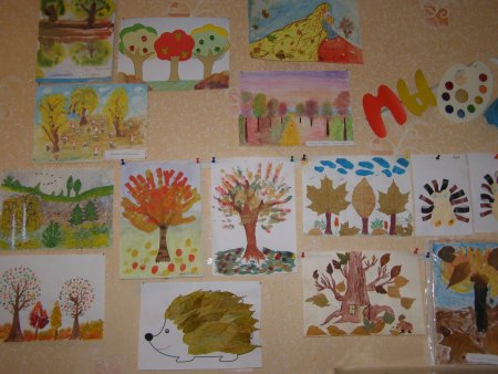 Выставка весенний Вернисаж в детском саду