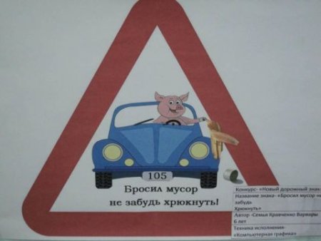 Придуматььдорожные знаки