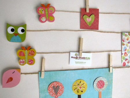 Крепление для детских рисунков