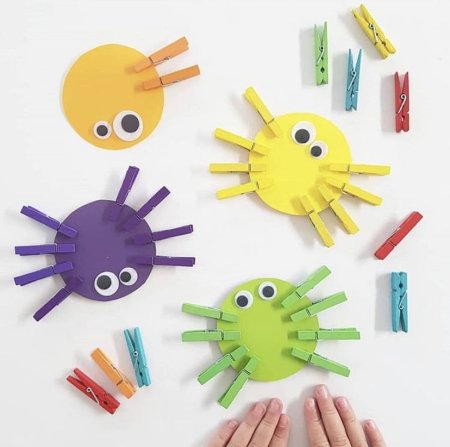 Поделки из прищепок