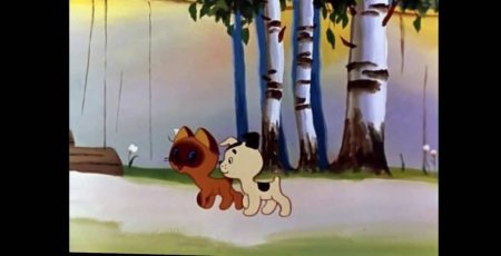 Дружба крепкая котёнок по имени Гав