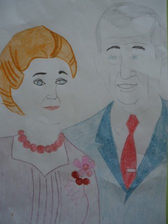 Портрет бабушки и дедушки