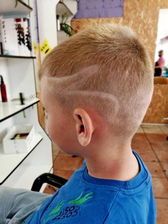 Стрижки для мальчиков на светлые волосы
