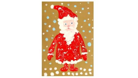 Портрет дедушки Мороза