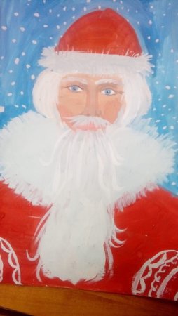 Рисование Деда Мороза в подготовительной группе