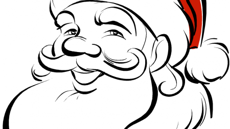 Детские рисунки на тему новый год