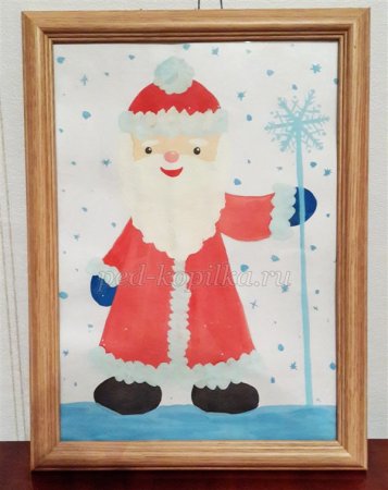 Голова Деда Мороза