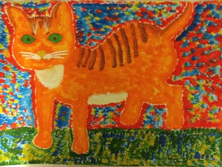 Поделка мой Четвероногий друг кот