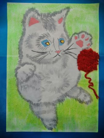 Рисунок на тему мой Четвероногий друг