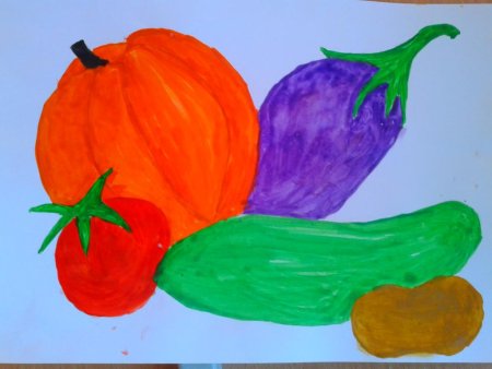 Рисование осенние дары