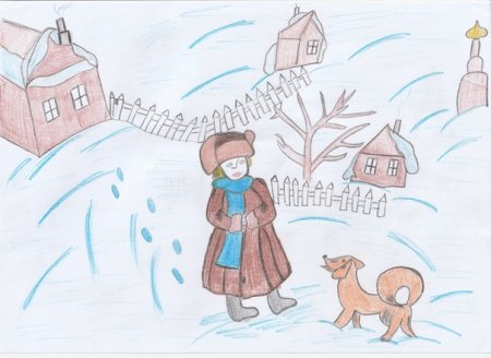 Филиппок рисунок для читательского дневника