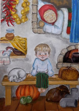 Раскраска Филипок л.н толстой