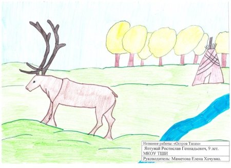 Заповедник рисунок