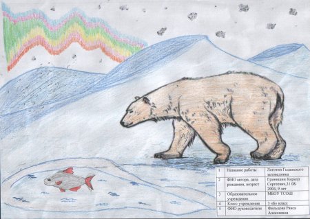 Заповедник рисунок