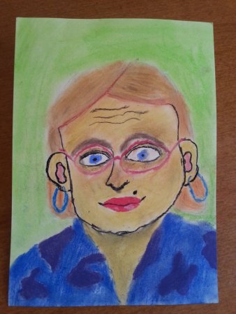 Портрет бабушки в детский сад