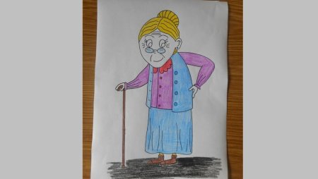 Портрет моей бабушки конкурс рисунков