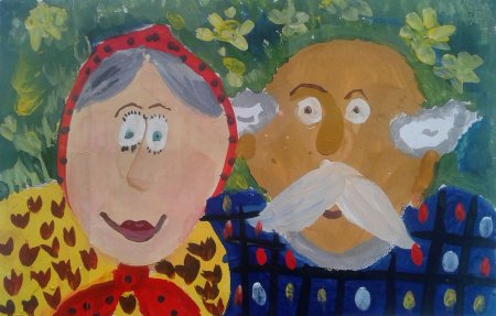 Детские рисунки бабушки