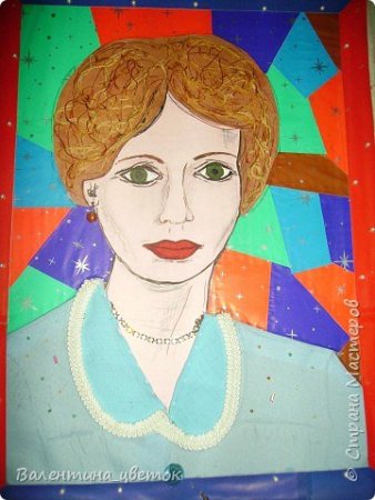 Портрет бабушки детский