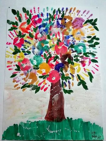 Дерево дружбы плакат