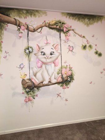 Настенная роспись в детской