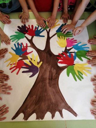 Дерево дружбы плакат