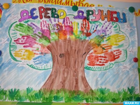 Рисование ладошками в младшей группе