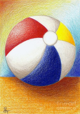 Рисование для детей мячики