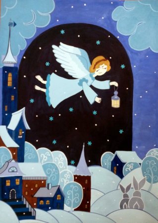 Рождество рисунок