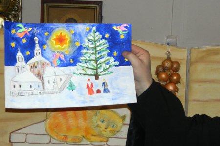 Рисование Рождество в подготовительной группе