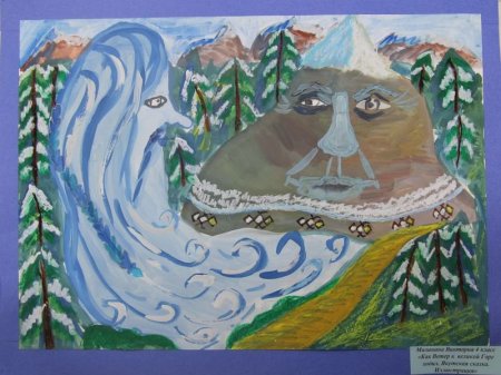 Как ветер к Великой горе ходил Якутская сказка