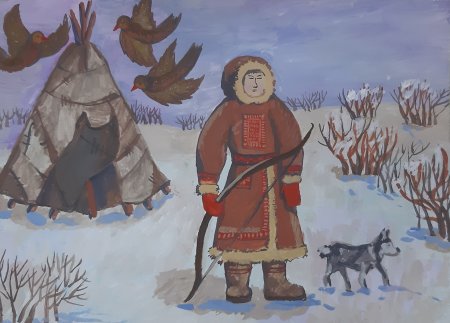 Сказки Якутии иллюстрации