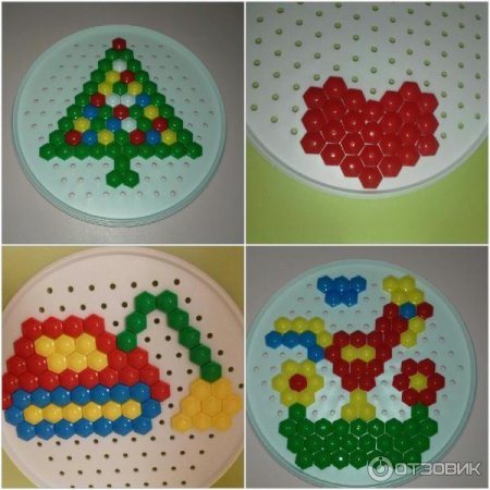 Круглая мозаика для детей