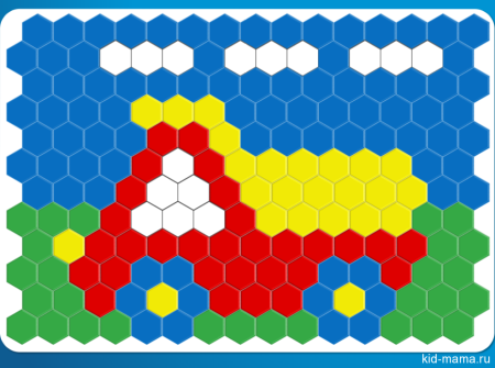 Узоры для мозаики детской