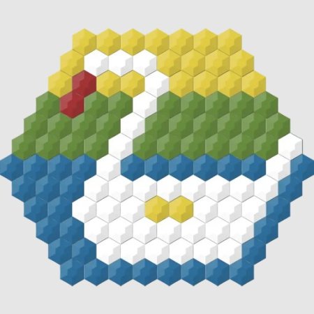 Мозаика шестигранная для детей