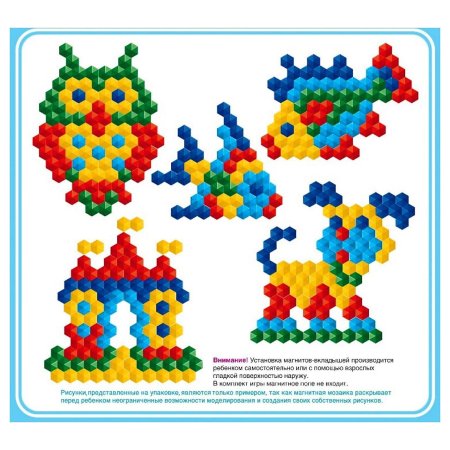 Десятое королевство мозаика магнитная шестигранная 175 элементов