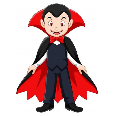 Раскраска Дракула