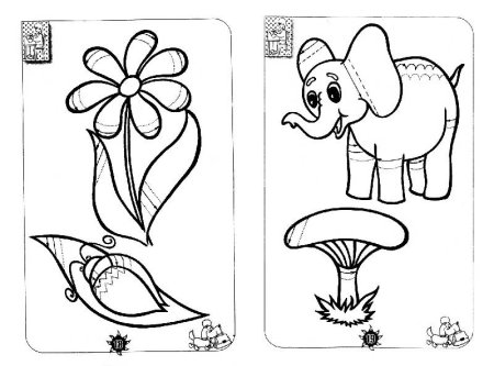 Рисунки для штриховки для дошкольников