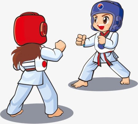 Тхэквондо рисунок