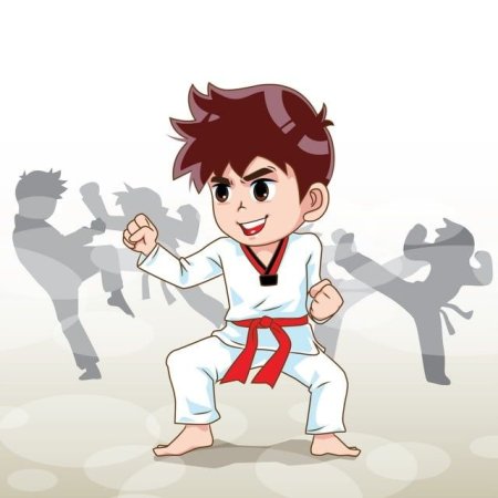 Тхэквондо рисунок