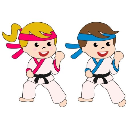 Каратэ мультяшные