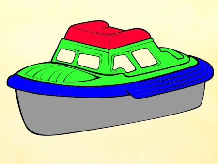 Катер для детей