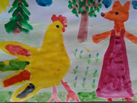 Рисование в гостях у сказки