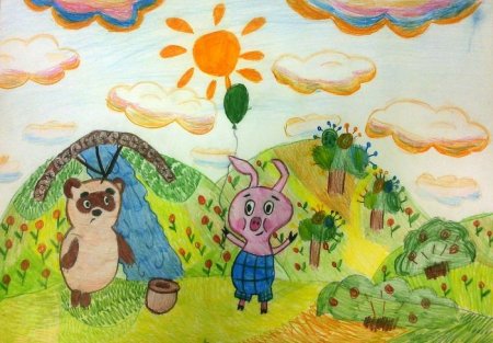 Конкурс рисунков в гостях у сказки